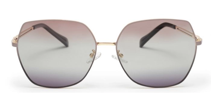 Oversized Square Fashion Sunglasses Women Men Gradient Lens - Temu