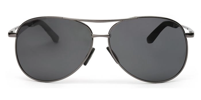 Black Acetate Aviator Sunglasses With Grey Polarized Lens | GUCCI® US-tuongthan.vn