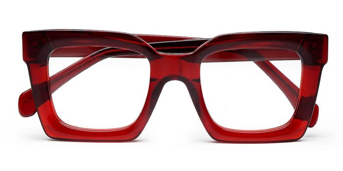 The Attico Zoe Oversized Sunglasses in Red by The Attico x LINDA FARROW –  LINDA FARROW (U.S.)