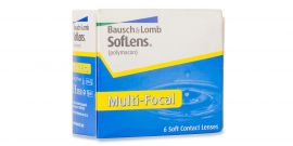 Soft Lens MultiFocal, Monthly Disposable Contact Lens (6 Lens Pack)
