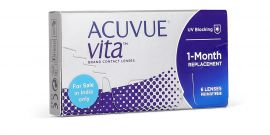Acuvue Vita Monthly Disposable Contact Lenses (6 Lens/Box)
