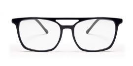 YourSpex Blue Black MOD Aviator Style Acetate Eyeglasses Frames