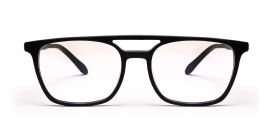 Brown MOD Aviator Style Acetate Eyeglasses Frames for Men