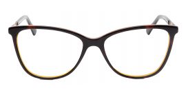 Brown Cateye Acetate Frame - Blue X with Power