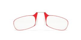 Red Nose clip Reading eyeglasses with case