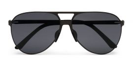 Zenith UV400 Titanium Unisex Large Aviator Polarized Sunglasses for Men and Women