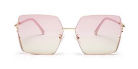 Gradual Pink Large Square UV Protection Sunglass for Women