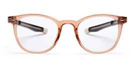 YourSpex Light Brown Wayfarer Spectacles for Children