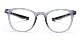 Transparent Grey Wayfarer Full Rim TR-90 Frame-Power Spectacles Anti-Glare