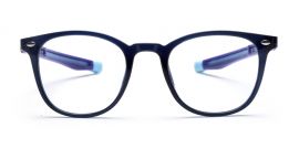 Blue Wayfarer Full Rim TR-90 Frame-Power Spectacles Anti-Glare