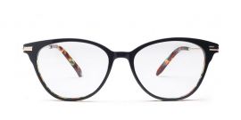Brown/Multi Tort Cateyes Full Rim Acetate Metal Eyeglass Frame for Women
