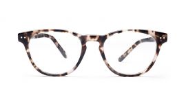 Snow Leopard Full Rim Acetate Cat Eye Glasses Frames for Women