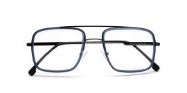 Full-Rim Square Blue Glasses Frames for Men 