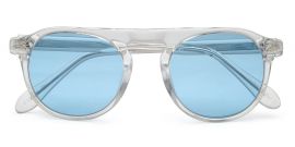 Blue Aviator Full Rim UV400 Protected Sunglasses For Men