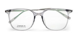 Square Clear Transparent Frame Glasses for Men