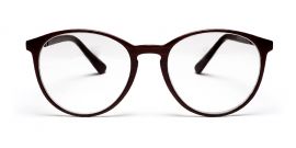 Grey Black Wayfarer Style Acetate Frame - Power Spectacles Anti-Glare