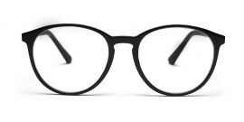 Brown Woody Wayfarer Style Acetate Frame - Power Spectacles Anti-Glare
