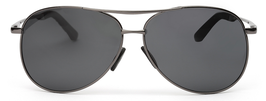 BANNED 1976 HD Polarized Round Metal Men's UV400 Sunglasses